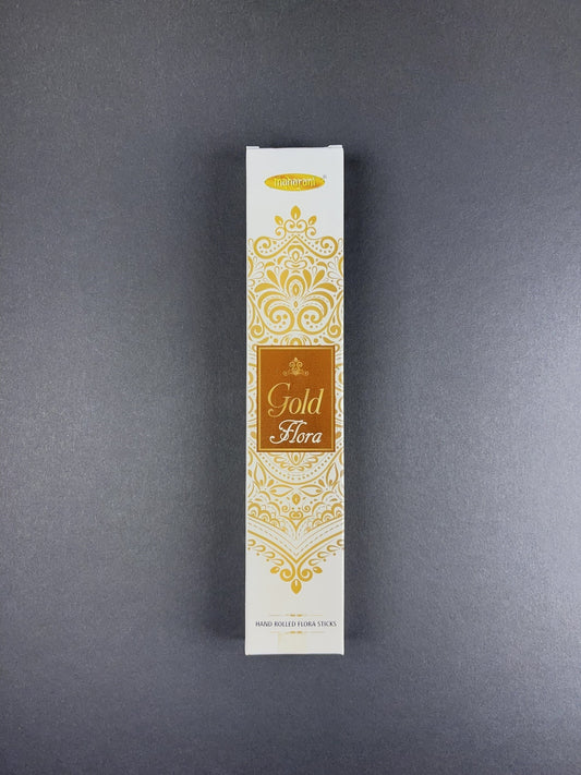 gold flora incense sticks cover