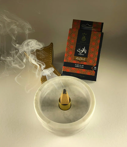 yaqoot incense cones cover